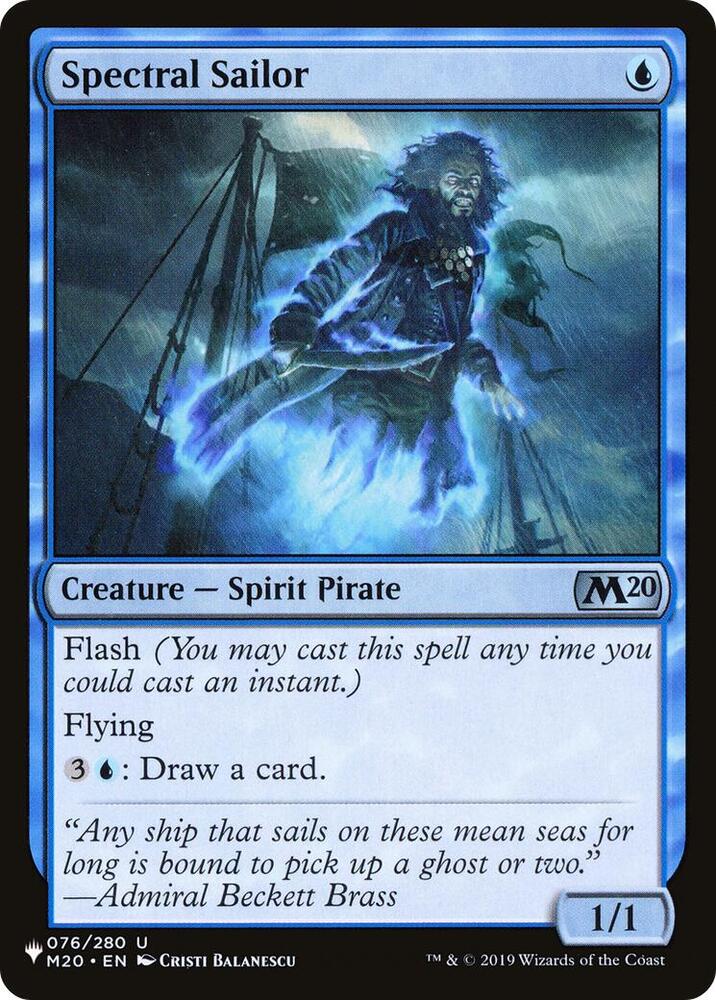 Spectral Sailor [The List Reprints] 076/280