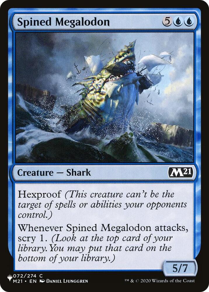 Spined Megalodon [The List Reprints] 072/274