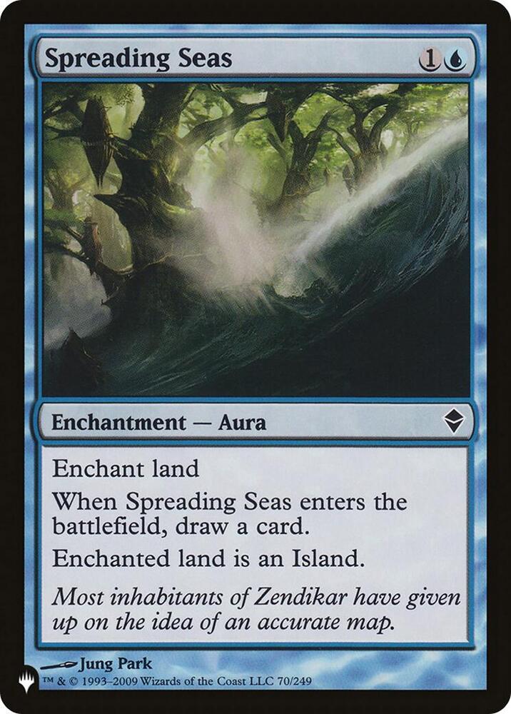 Spreading Seas [The List Reprints] 70/249