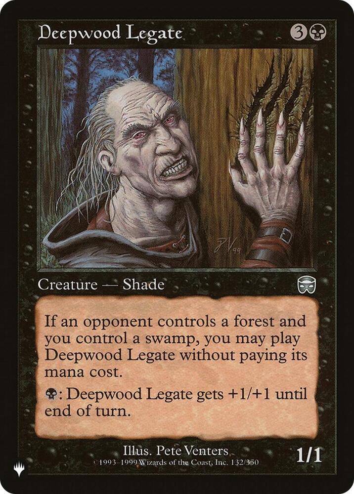 Deepwood Legate [The List Reprints] 132/350
