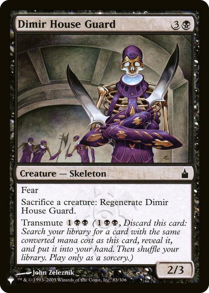 Dimir House Guard [The List Reprints] 83/306