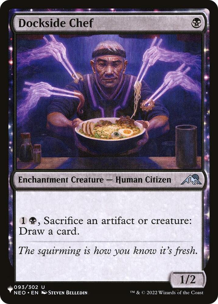 Dockside Chef [The List Reprints] 093/302