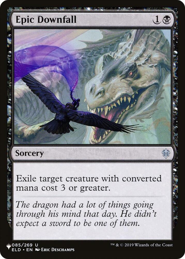 Epic Downfall [The List Reprints] 085/269