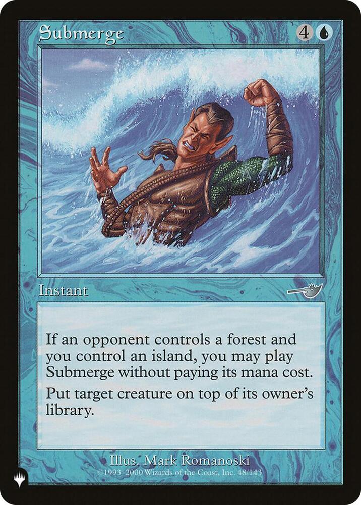 Submerge [The List Reprints] 48/143