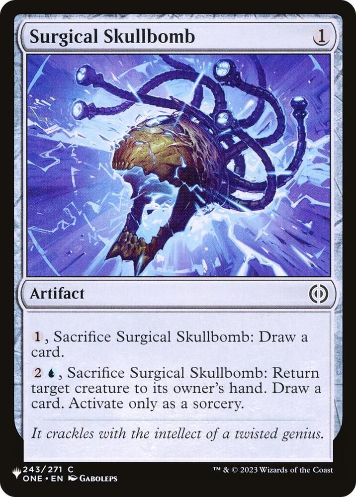 Surgical Skullbomb [The List Reprints] 243/271
