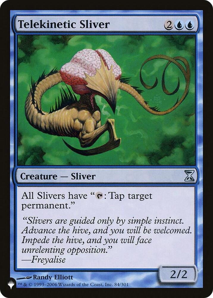 Telekinetic Sliver [The List Reprints] 84/301