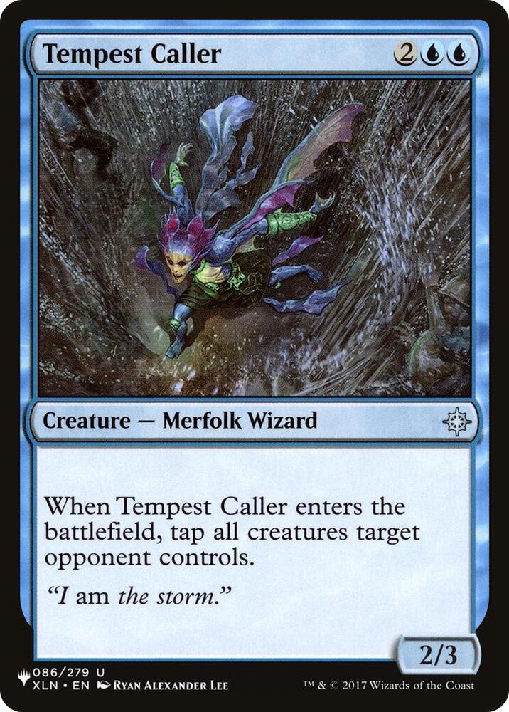 Tempest Caller [The List Reprints] 086/279