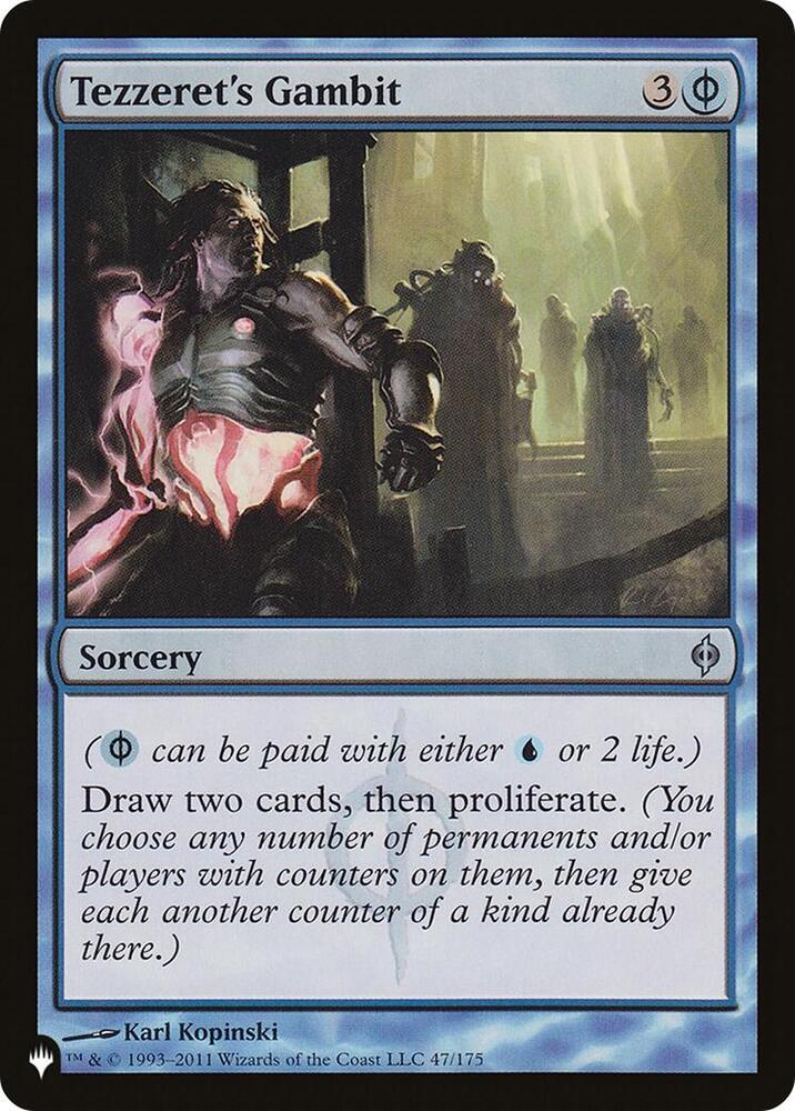 Tezzeret's Gambit [The List Reprints] 47/175