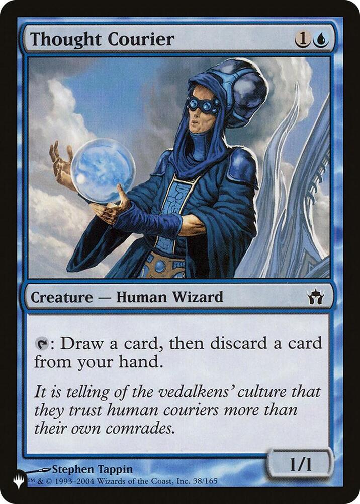 Thought Courier [The List Reprints] 38/165