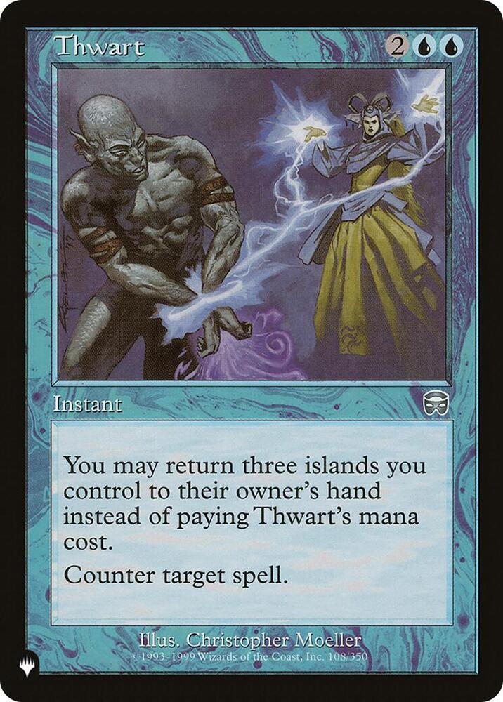 Thwart [The List Reprints] 108/350