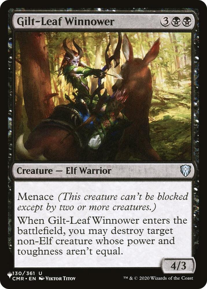 Gilt-Leaf Winnower [The List Reprints] 130/361