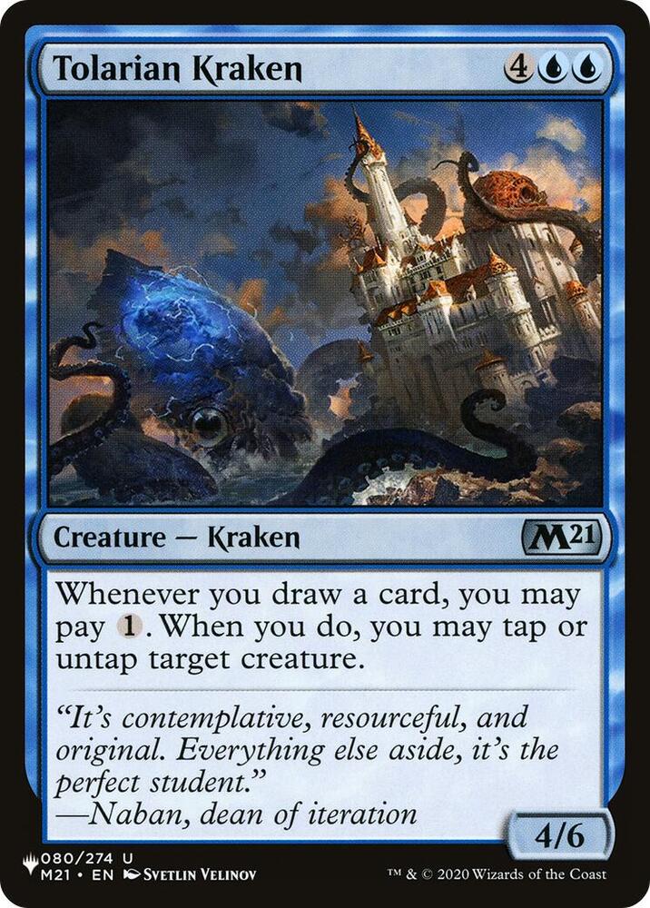 Tolarian Kraken [The List Reprints] 080/274