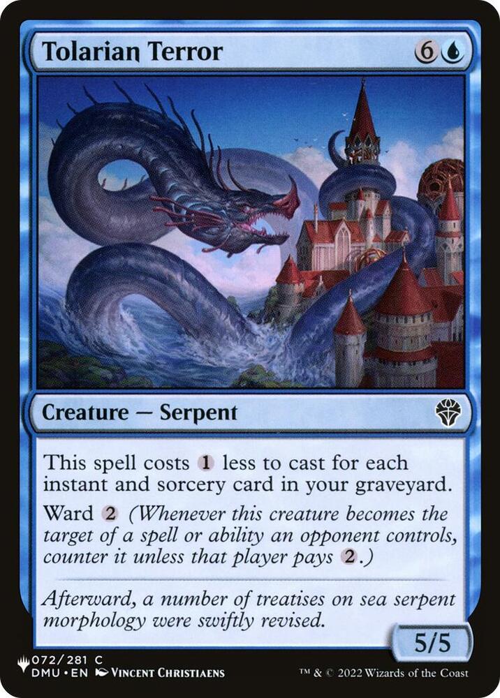 Tolarian Terror [The List Reprints] 072/281