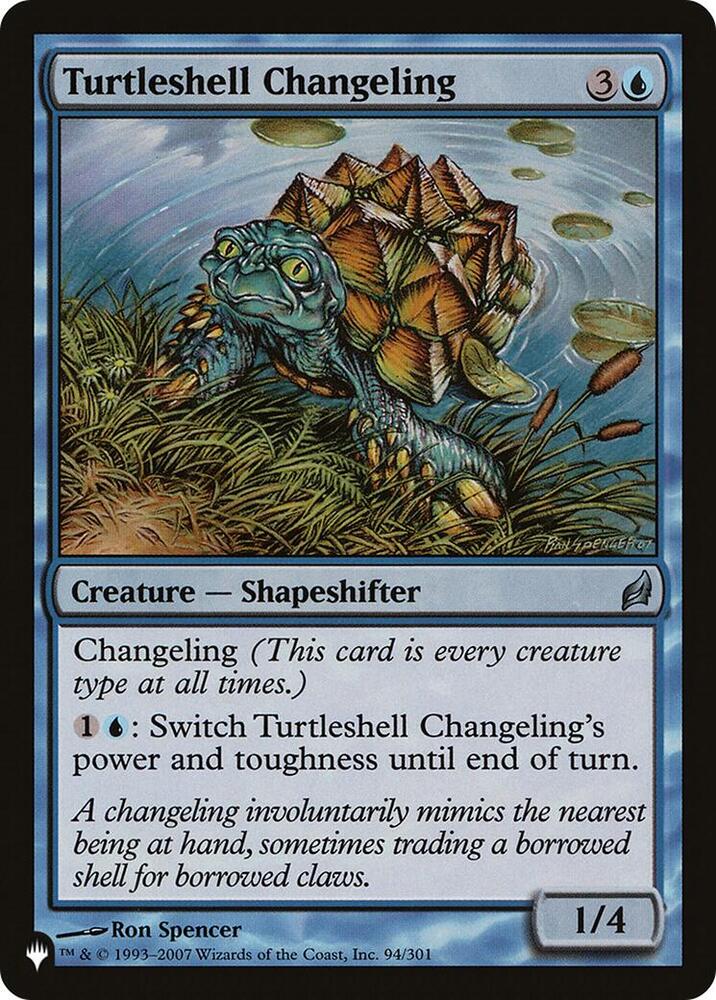 Turtleshell Changeling [The List Reprints] 94/301
