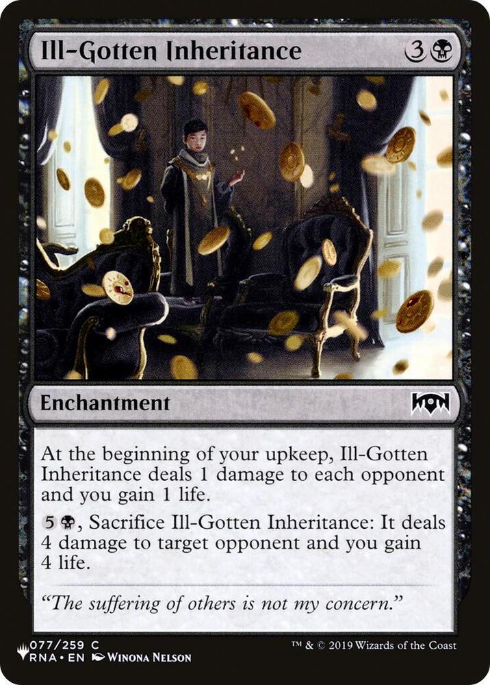 Ill-Gotten Inheritance [The List Reprints] 077/259