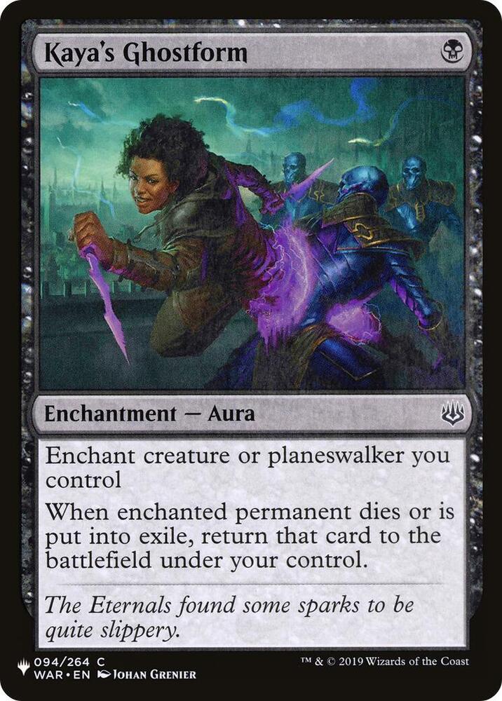 Kaya's Ghostform [The List Reprints] 094/264