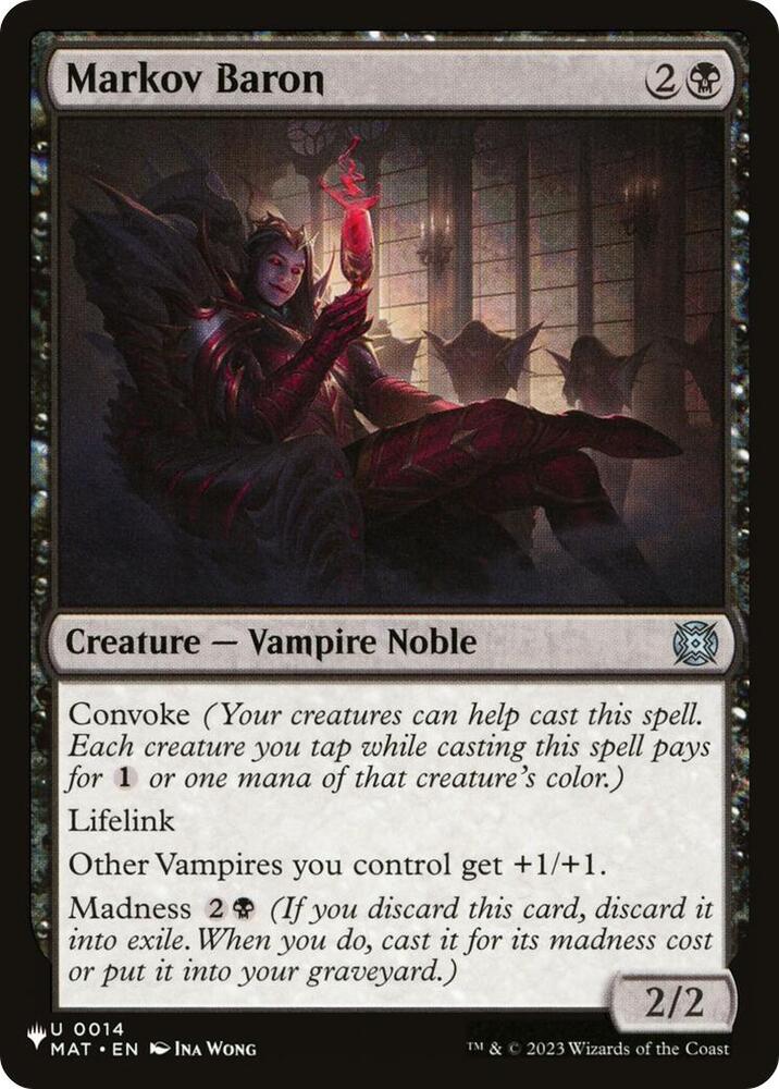 Markov Baron [The List Reprints] 0014