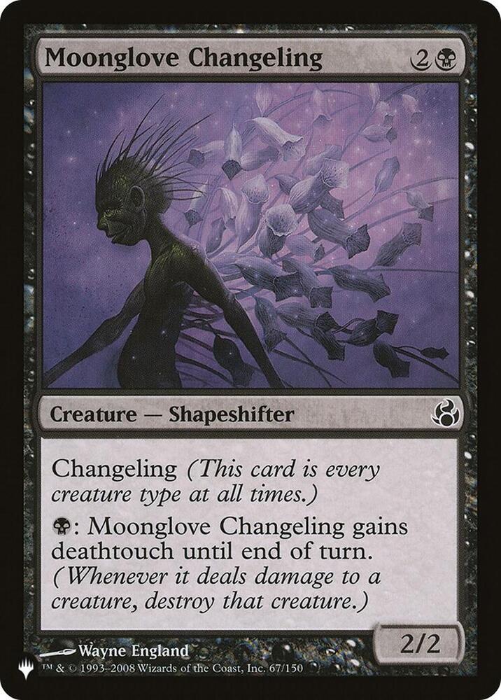 Moonglove Changeling [The List Reprints] 67/150