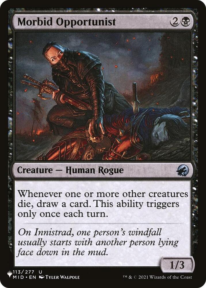 Morbid Opportunist [The List Reprints] 113/277
