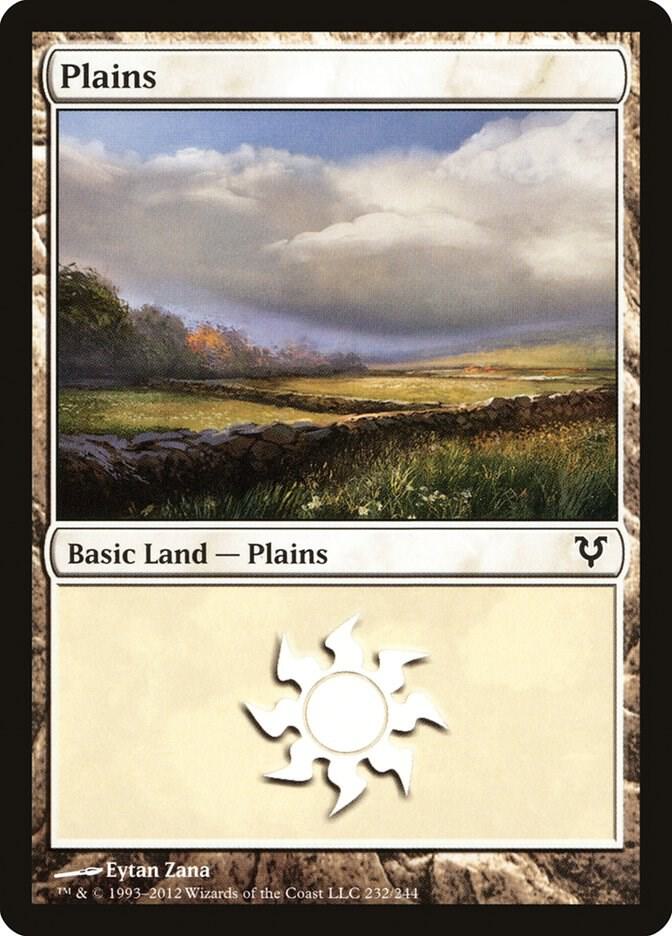 Plains (232) [Avacyn Restored] 232