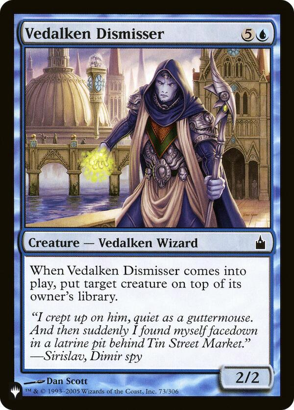 Vedalken Dismisser [The List Reprints] 73/306