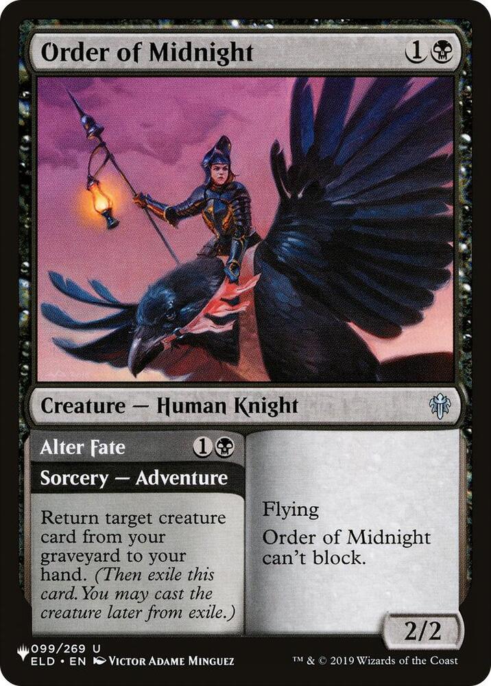 Order of Midnight [The List Reprints] 099/269