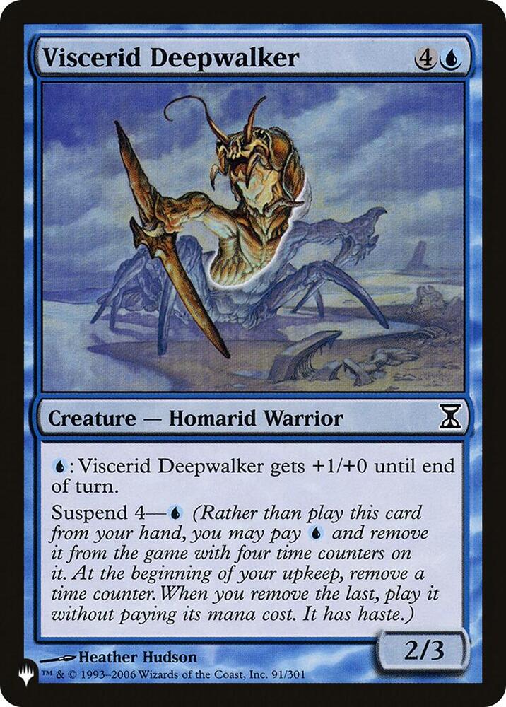 Viscerid Deepwalker [The List Reprints] 91/301