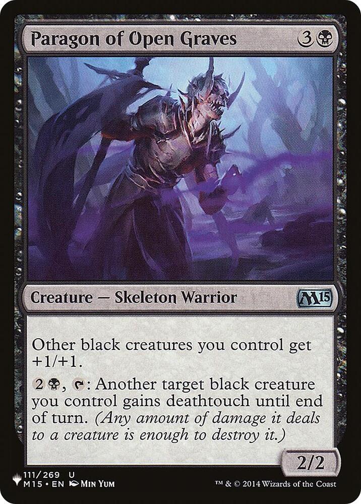 Paragon of Open Graves [The List Reprints] 111/269