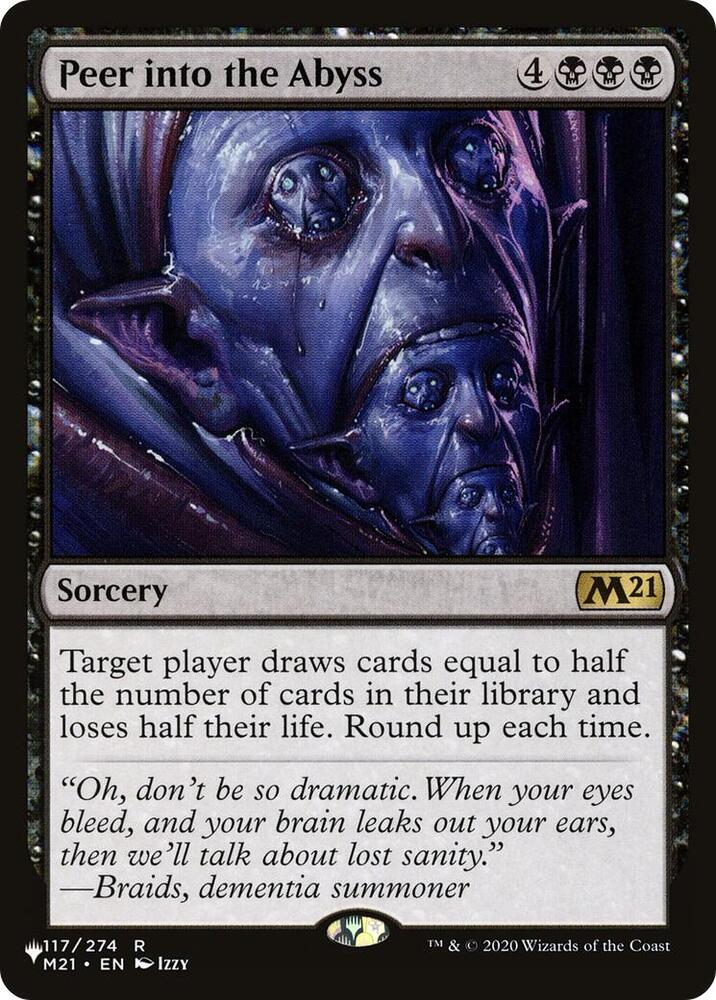 Peer into the Abyss [The List Reprints] 117/274