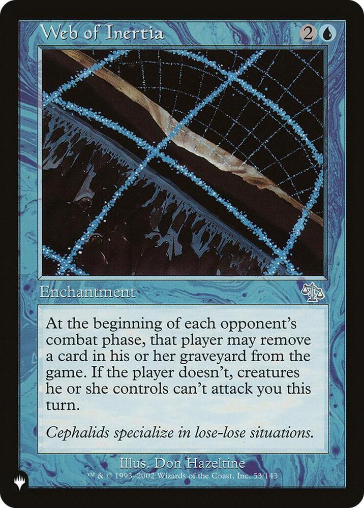 Web of Inertia [The List Reprints] 53/143