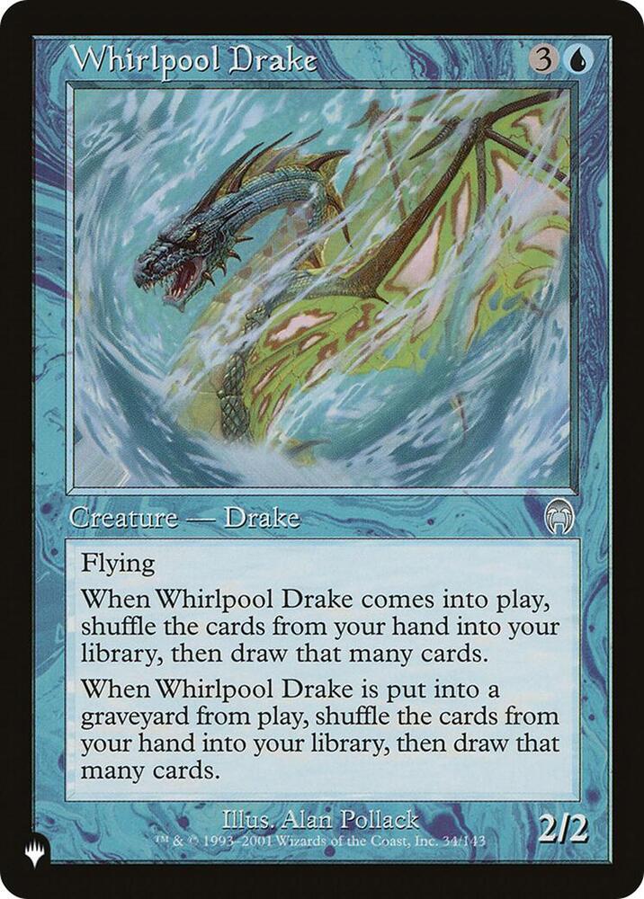 Whirlpool Drake [The List Reprints] 34/143