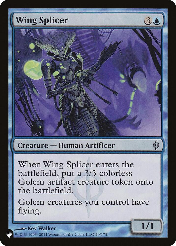 Wing Splicer [The List Reprints] 50/175