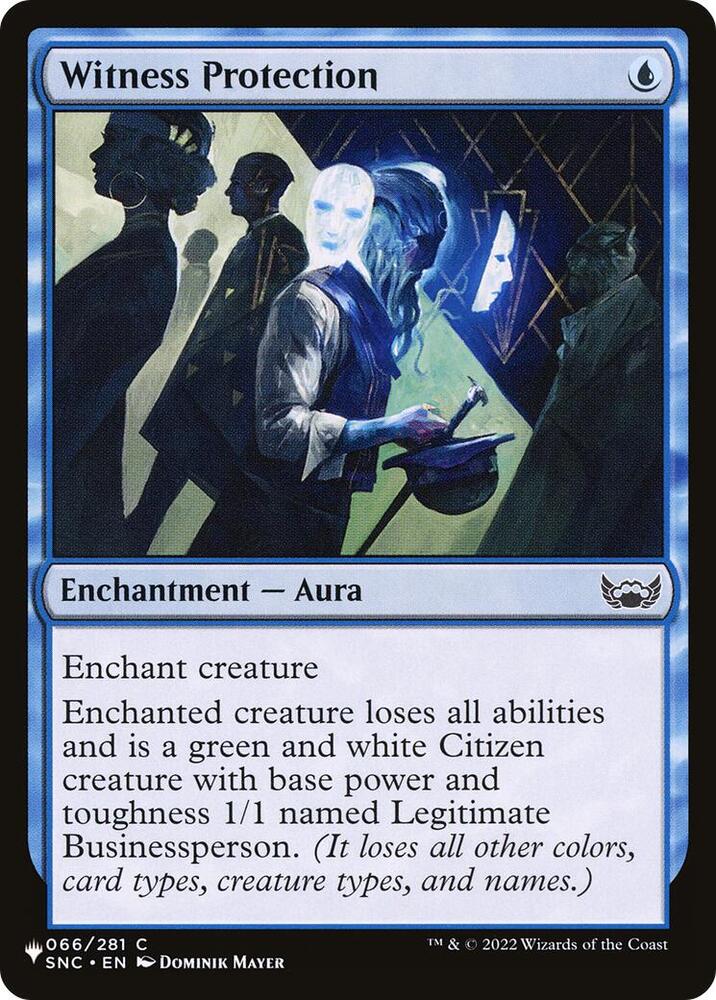 Witness Protection [The List Reprints] 066/281