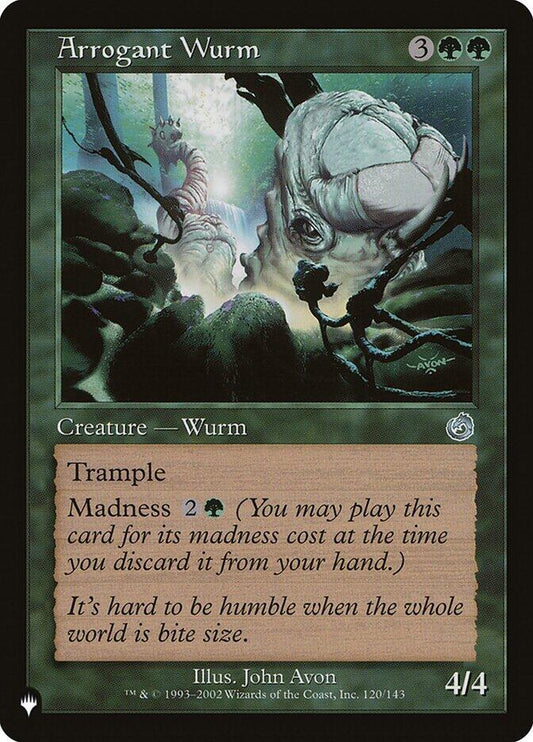 Arrogant Wurm [The List Reprints] 120/143