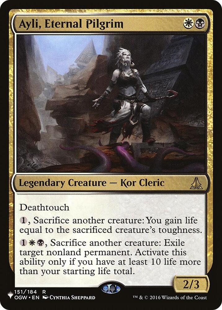 Ayli, Eternal Pilgrim [The List Reprints] 151/184