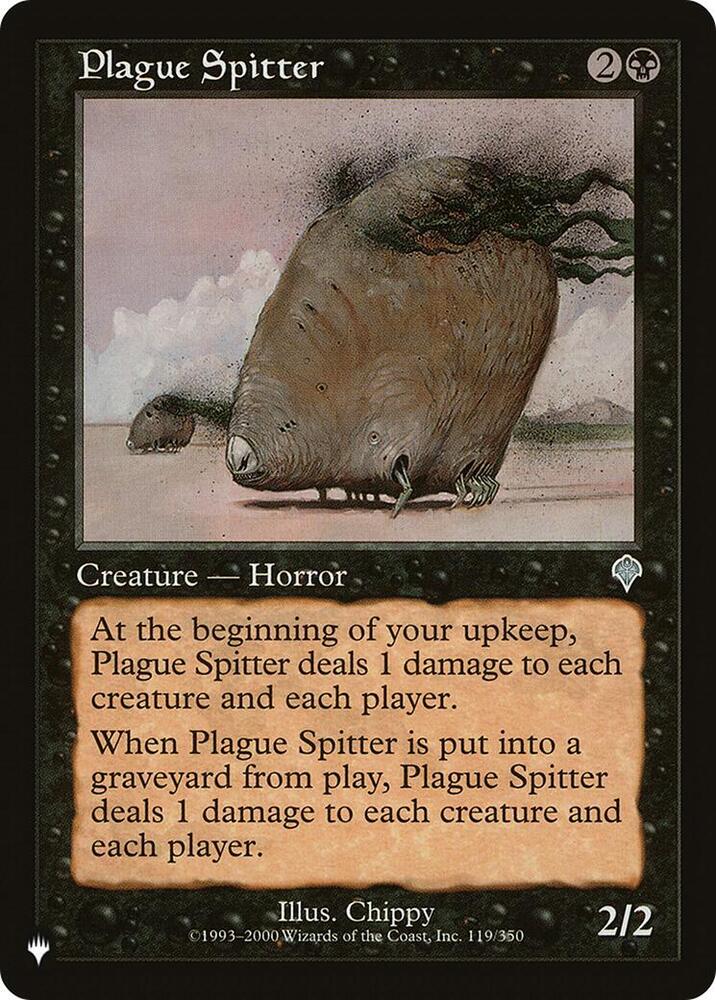 Plague Spitter [The List Reprints] 119/350