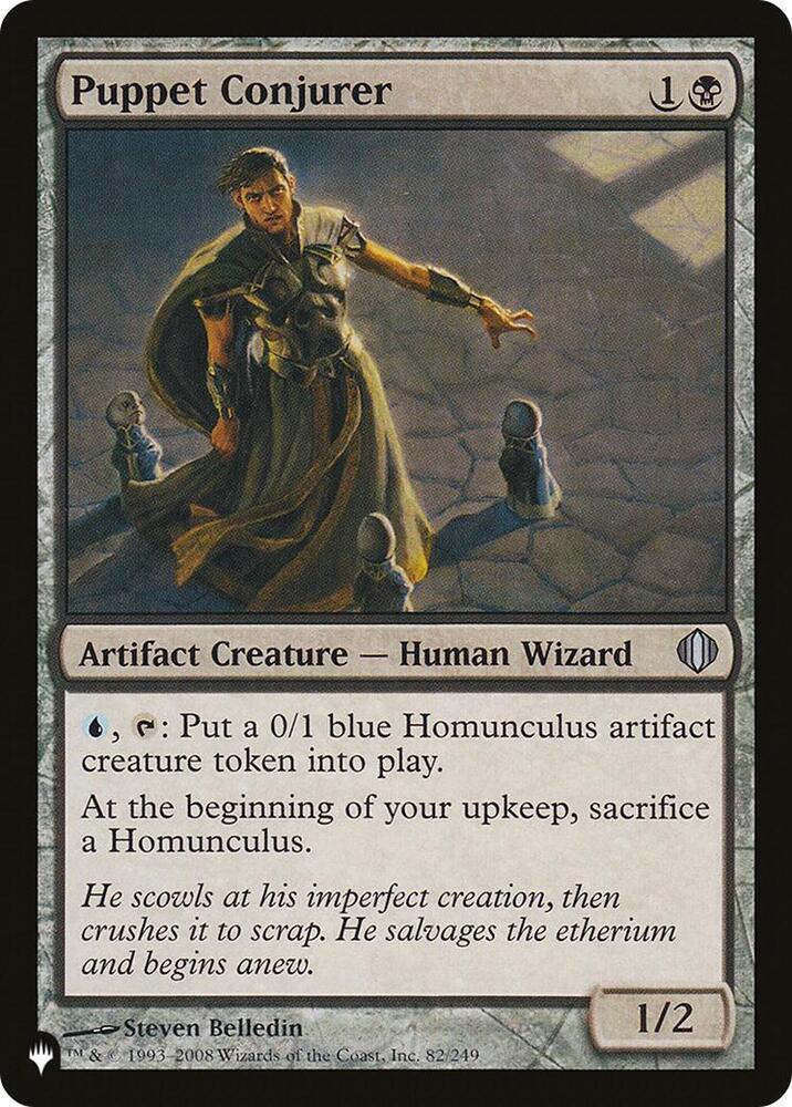 Puppet Conjurer [The List Reprints] 82/249