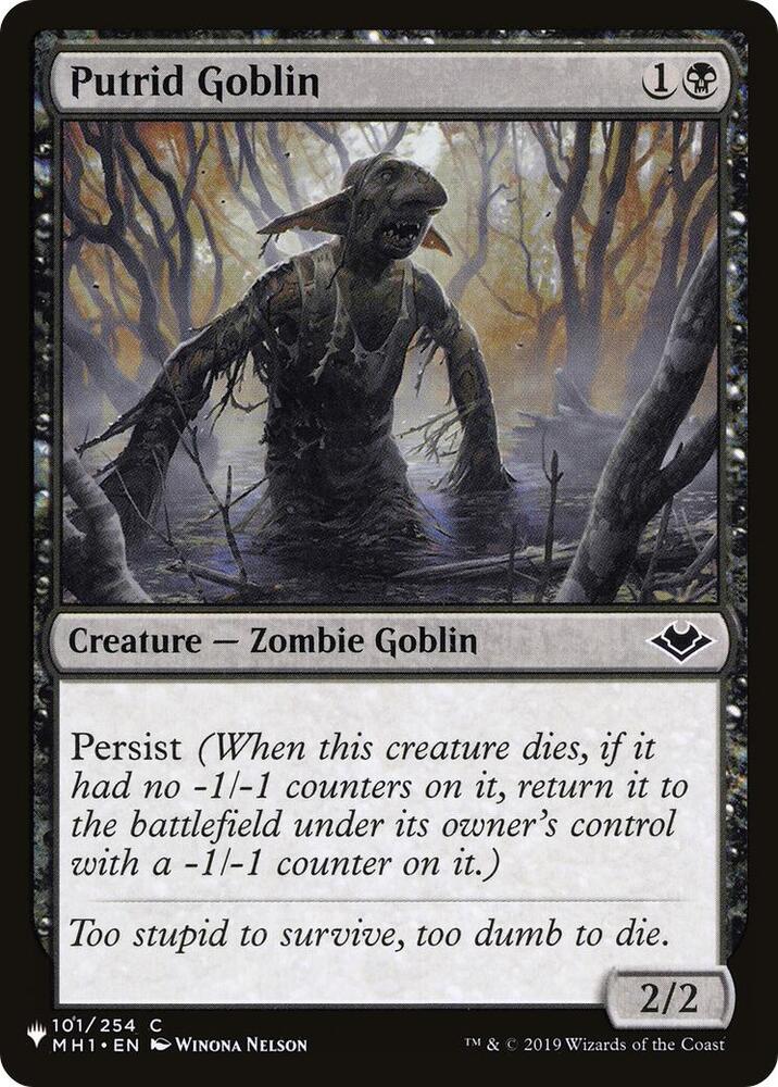 Putrid Goblin [The List Reprints] 101/254