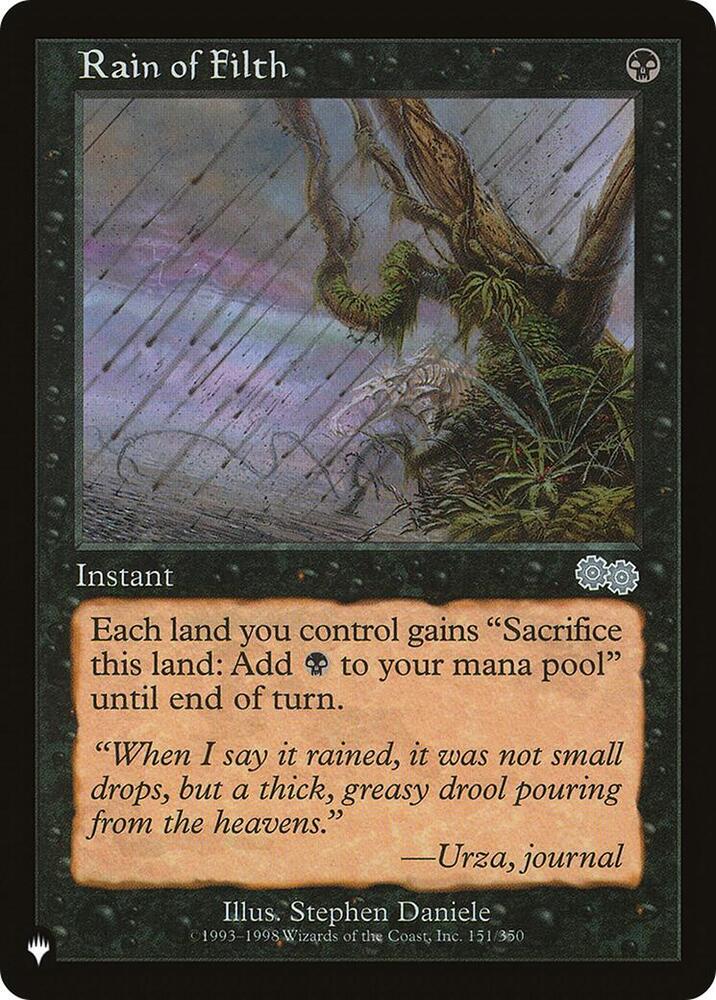 Rain of Filth [The List Reprints] 151/350