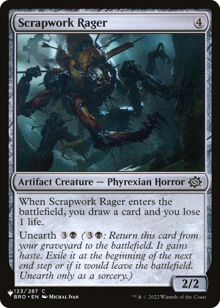 Scrapwork Rager [The List Reprints] 123/012
