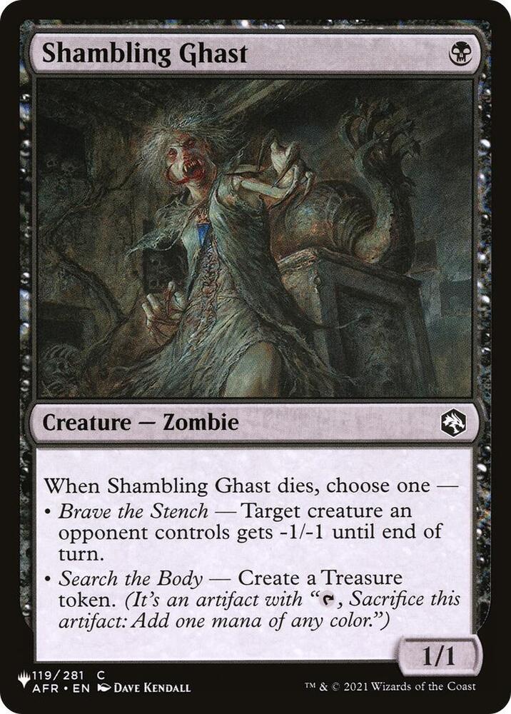 Shambling Ghast [The List Reprints] 119/281