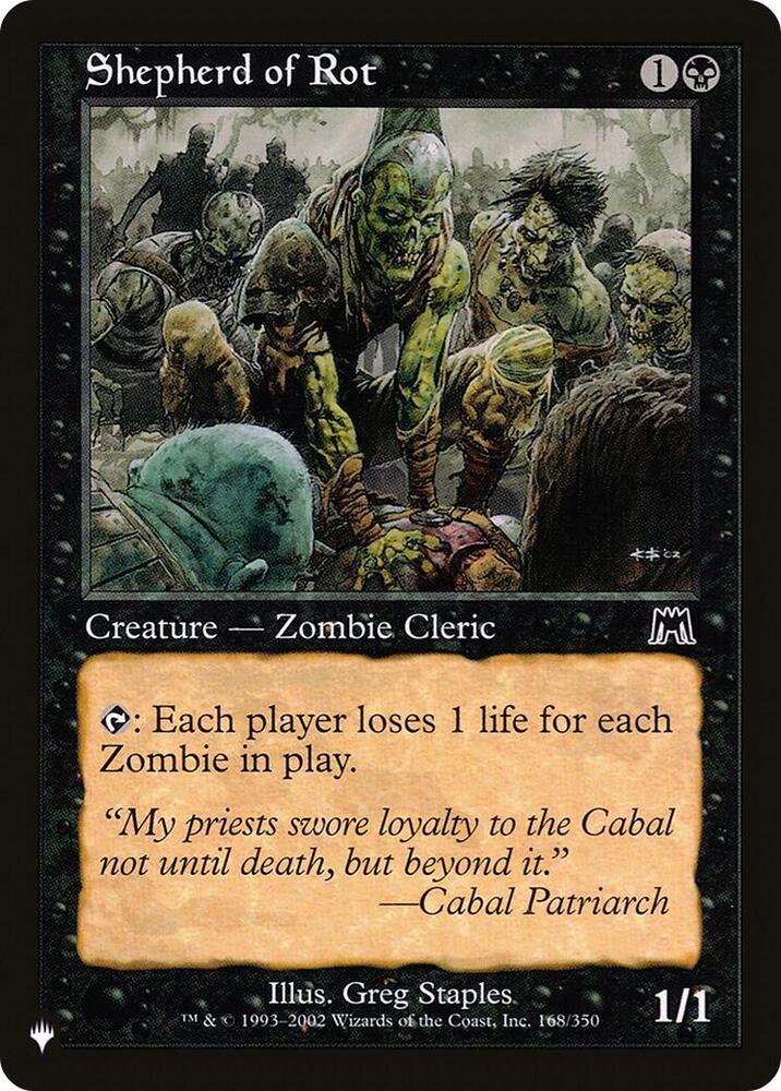 Shepherd of Rot [The List Reprints] 168/350