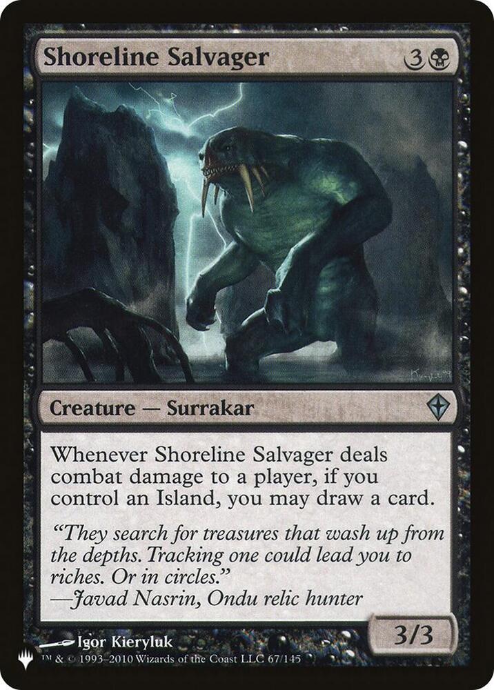 Shoreline Salvager [The List Reprints] 67/145