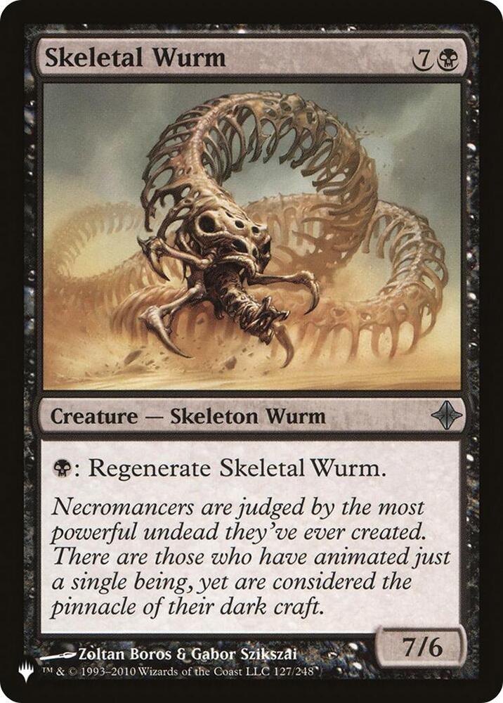Skeletal Wurm [The List Reprints] 127/248