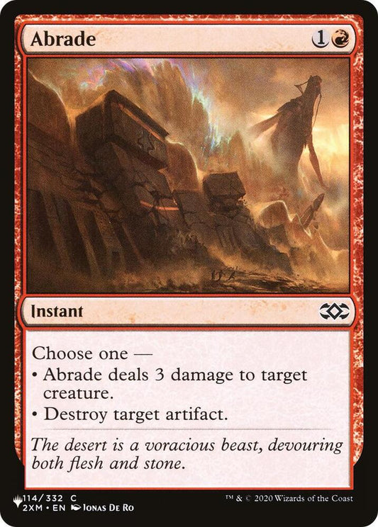 Abrade (2XM) [The List Reprints] 114/332