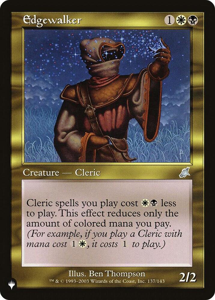 Edgewalker [The List Reprints] 137/143