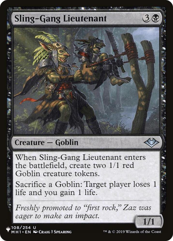 Sling-Gang Lieutenant [The List Reprints] 108/254