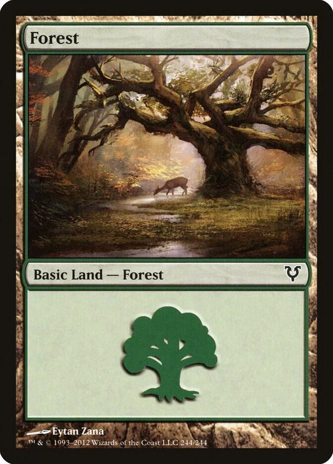 Forest (244) [Avacyn Restored] 244