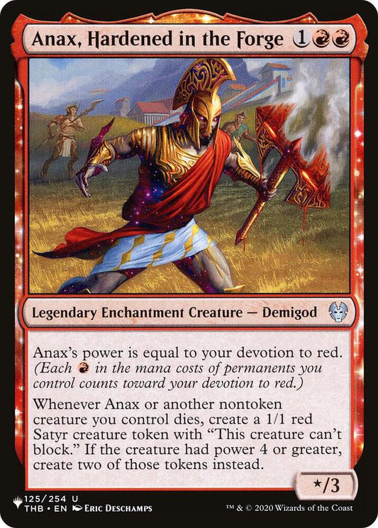 Anax, Hardened in the Forge [The List Reprints] 125/254