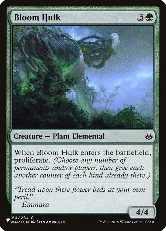 Bloom Hulk [The List Reprints] 154/264